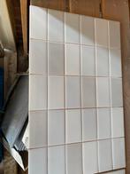 Witte Wandtegels, Doe-het-zelf en Verbouw, Tegels, Ophalen, Gebruikt, 20 tot 40 cm, Minder dan 5 m²