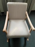 Schommelstoel Teddy wit, Huis en Inrichting, Stoelen, Ophalen, Wit, Nieuw, Eén