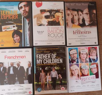 6 Franse arthouse films 2 euro per stuk of 3.50 voor 2  beschikbaar voor biedingen