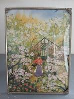 brocante foto lijst (bol glas), Ophalen of Verzenden