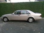 Mercedes 500 SEL 1998 softclose, leder, airco, 112.000km, Auto's, Mercedes-Benz, Automaat, Achterwielaandrijving, 4973 cc, Beige