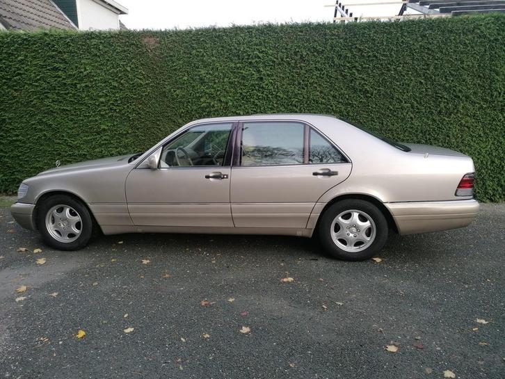 Mercedes 500 SEL 1998 softclose, leder, airco, 112.000km, Auto's, Mercedes-Benz, Particulier, S-Klasse, ABS, Airbags, Airconditioning