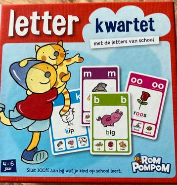 Rom Pompom Letterkwartet beschikbaar voor biedingen