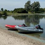 50pk Yamaha autolube. + Novurania 360 hypalon, Watersport en Boten, Gebruikt, Benzine, Minder dan 70 pk, Overige materialen