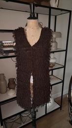 MOSCOW lang choco mouwloos vest nieuw maat S, Bruin, Nieuw, Ophalen of Verzenden, Moscow