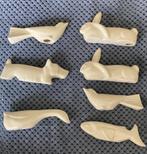 Art Déco porseleinen messenleggers, Antiek en Kunst, Antiek | Glas en Kristal, Ophalen