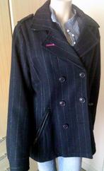 GAASTRA 70 % wollen blauw gestreepte navy jas XXL, Gaastra, Maat 46/48 (XL) of groter, Gedragen, Verzenden