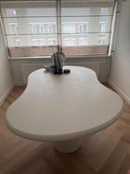 Eettafel Organische beton cire super conditie met kras erop, Ophalen, Overige materialen, 150 tot 200 cm, Eettafel Organische beton cire
