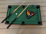 Mini pooltafel compleet, Sport en Fitness, Biljarten en Poolen, Ophalen, Gebruikt, Pooltafel