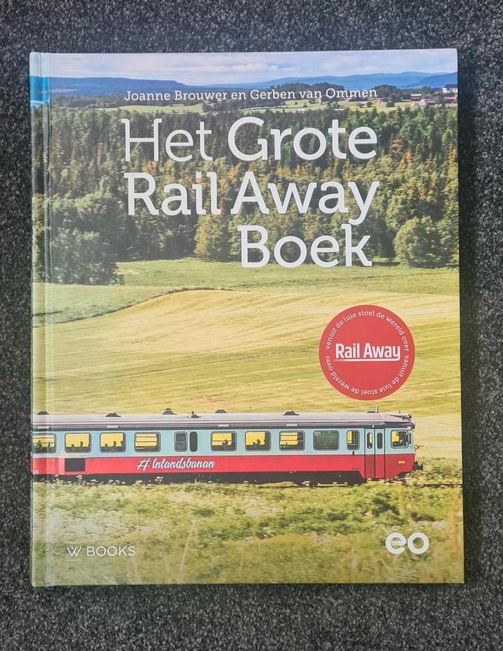 Joanne Brouwer - Het Grote Rail Away Boek, Boeken, Overige Boeken, Zo goed als nieuw, Ophalen of Verzenden