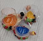 Suske en Wiske Fruitmasters glazen in houders, Verzamelen, Stripfiguren, Ophalen of Verzenden, Suske en Wiske, Nieuw, Gebruiksvoorwerp