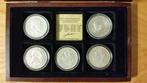 Zilver Munten Set - Koningen Van Europa, Ophalen of Verzenden, Overige landen, Setje, Zilver