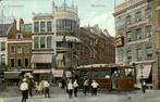Rotterdam - Hoofdsteeg - Tram, Ophalen of Verzenden, 1920 tot 1940, Gelopen, Zuid-Holland