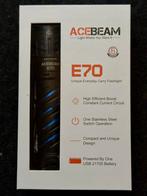 Acebeam E70 Zaklamp - Zo goed als nieuw, Ophalen of Verzenden, Zo goed als nieuw, Batterij