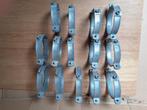 15 Ophangbeugels Ø 110 spirobuizen of ventilatiekanalen, Ophalen, Overige materialen, Overige typen, Nieuw