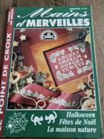 Mains merveilles point de croix, Ophalen of Verzenden, Zo goed als nieuw, Handborduren, Patroon