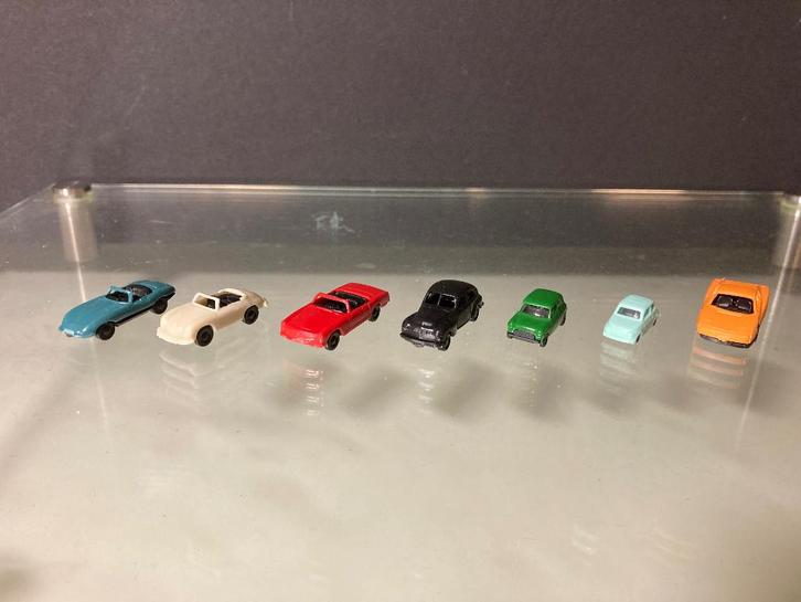 Euro-model auto modellen, prijs €1,00 per stuk, Hobby en Vrije tijd, Modeltreinen | N-Spoor, Gebruikt, Overige typen, Gelijkstroom of Wisselstroom