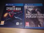 Spider-man Miles Morales en Call of Duty Modern Warfare, Spelcomputers en Games, Spelcomputers | Sony PlayStation 4, Original