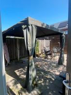 Bois le Duc stevig partytent 3x3 overkapping paviljoen grijs, Tuin en Terras, Partytenten, Ophalen