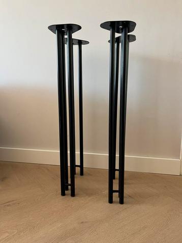 Meubelpoot eettafel bureau 72cm zwart beschikbaar voor biedingen
