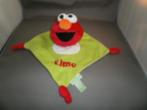 Elmo of Ernie Sesamstraat ABN- Amro z.g.a.n. bank doekje, Kinderen en Baby's, Speelgoed | Knuffels en Pluche, Ophalen of Verzenden