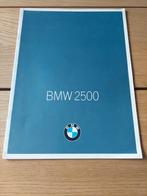 Brochure BMW 2500, Boeken, Auto's | Folders en Tijdschriften, BMW, Ophalen of Verzenden, Zo goed als nieuw