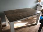 Houten eettafel in landelijke stijl, 50 tot 100 cm, 150 tot 200 cm, Gebruikt, Landelijk