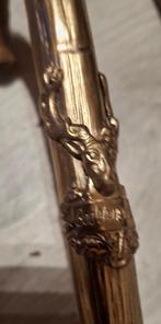 VIER "Gouden" wandelstokken, per stuk te koop, Diversen, Wandelstokken, Ophalen of Verzenden, Zo goed als nieuw