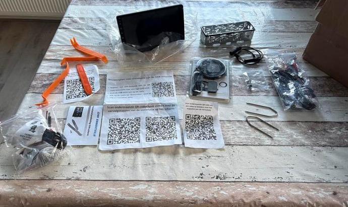 Auto radio universeel 1 Din, Auto diversen, Autoradio's, Zo goed als nieuw, Ophalen of Verzenden