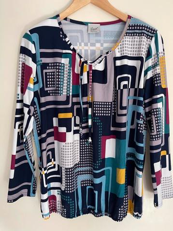 Nieuwe Vieuw Blouse - Maat M - Kleurrijk beschikbaar voor biedingen