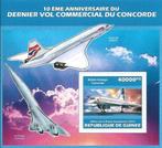 Concorde - Guinee - Mi blok 2320 - Postfris, Ophalen of Verzenden, Postfris, Vliegtuigen