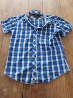 Hilfiger denim blouse overhemd blauw korte mouw s, Blauw, Halswijdte 38 (S) of kleiner, Ophalen of Verzenden, Tommy Hilfiger