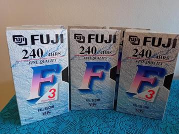 9-FUJI-240HRS-VIDEO-TAPES !