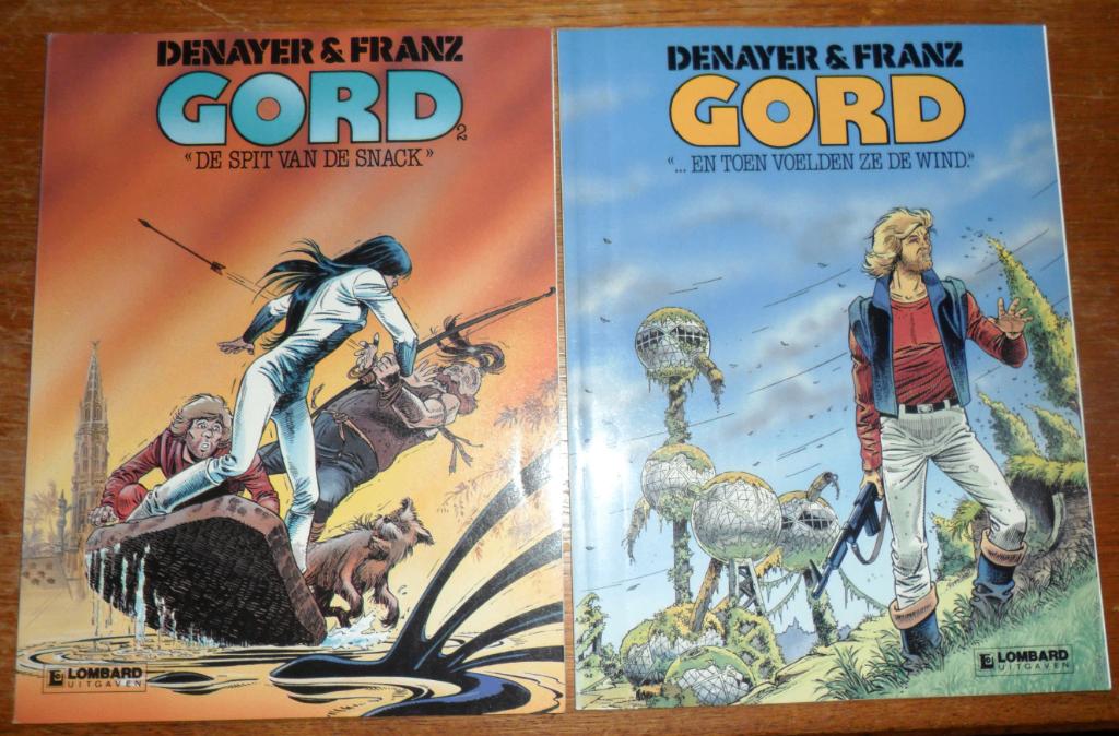 SF / Serie Reeks GORD Deel 1+2 - Franz / Lombard uitgaven, Boeken, Stripboeken, Meerdere stripboeken, Ophalen of Verzenden, Zo goed als nieuw