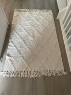 Vloerkleed beige met sliertjes katoen, Ophalen, Beige, 50 tot 100 cm, Zo goed als nieuw