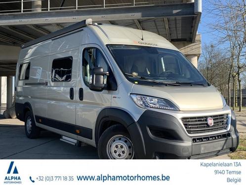GlobeCar Campscout Fiat 160PK automaat (bj 2020), Auto's, Bestelauto's, Bedrijf, Te koop, Achteruitrijcamera, Elektrische buitenspiegels