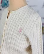Ralph Lauren crèmewit mini kabelvestje maat 7, Trui of Vest, Zo goed als nieuw, Ralph Lauren, Ralph Lauren EU
