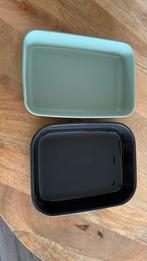 Ikea Ovenschalen Set - Mintgroen & Donkergrijs, Ophalen, Zo goed als nieuw