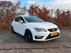 Seat Leon 1.8 TSI 132KW/180PK Dsg-7 2014 Wit, 1227 kg, Zwart, 4 cilinders, Leder en Stof