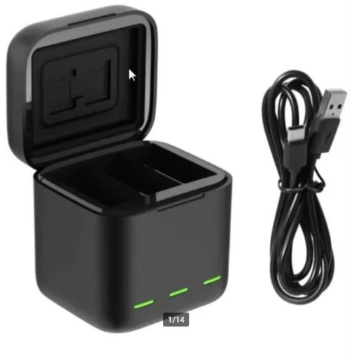 Oplader voor Gopro 5/6/7/8 - Nieuw, Audio, Tv en Foto, Opladers, Nieuw, Ophalen of Verzenden