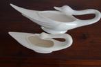 2 schalen porselein zwaan, Antiek en Kunst, Ophalen of Verzenden