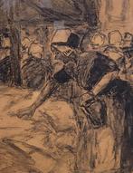 Joop Nijdam  Zwolse markt met Staphorstse, Ophalen