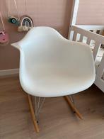 Eames look-a-like Schommelstoel - Wit, Huis en Inrichting, Stoelen, Ophalen, Kunststof, Gebruikt, Wit