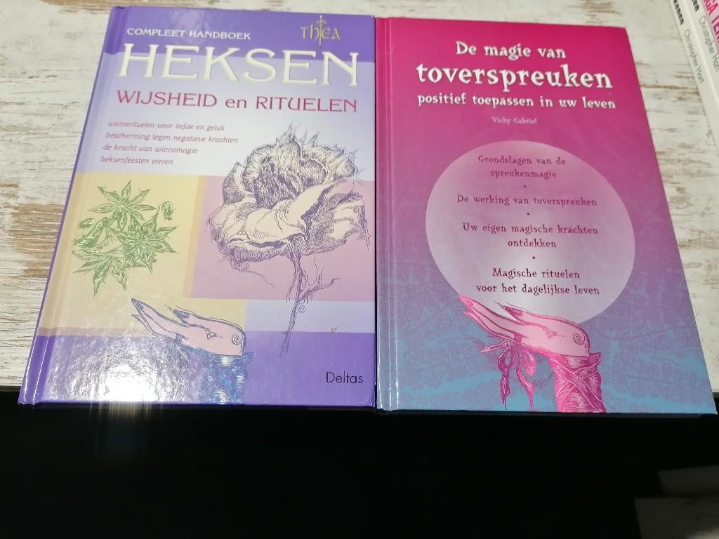 TOVEREN magie toverspreuken handboek heksenwijsheid HEKSERIJ, Ophalen of Verzenden, Zo goed als nieuw, Vicky Gabriel THEA