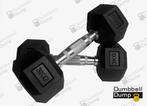 Nieuw: Hexagon dumbbells - 1 -30KG. Goedkoopsfe van NL, Ophalen of Verzenden, Nieuw, Dumbbell