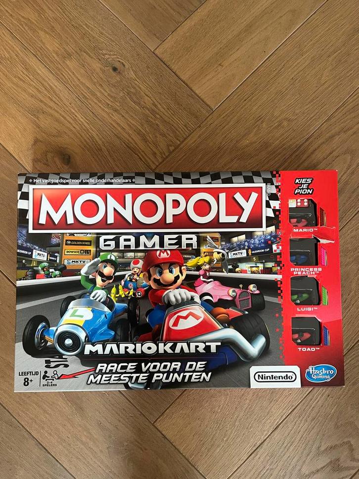 Monopoly Gamer Mario Kart Editie, Hobby en Vrije tijd, Gezelschapsspellen | Bordspellen, Zo goed als nieuw, Ophalen of Verzenden