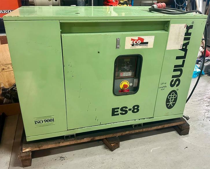 Sullair ES-8 Schroefcompressor - 18.5kW - 2,85 m%/min - 400V, Doe-het-zelf en Verbouw, Aggregaten, Zo goed als nieuw, Overige typen