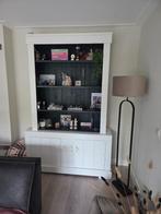 Woood buffetkast met open bovenkast, Huis en Inrichting, Kasten | Dressoirs, Ophalen, 100 tot 150 cm, Grenenhout, 25 tot 50 cm