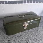 Antieke Emaille Broodtrommel, Antiek en Kunst, Antiek | Emaille, Ophalen of Verzenden