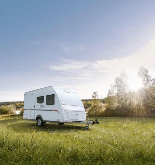 Te koop Weinsberg Caracito 390 QD met voortent en inventaris, Caravans en Kamperen, Caravans, Particulier, tot en met 4, 750 - 1000 kg
